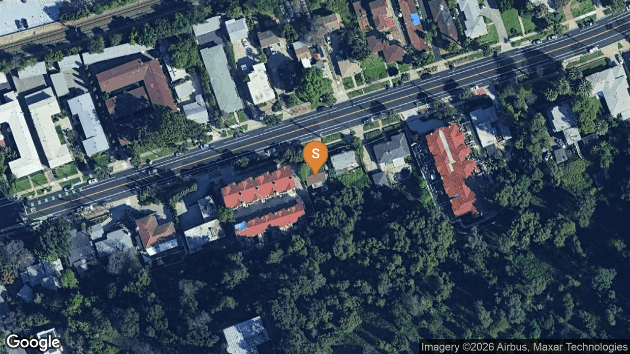 Overhead aerial of 181 Monterey Road